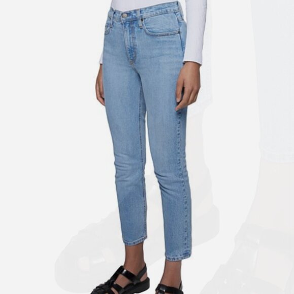 Nobody Denim True Jean Ankle Size 24 Blue Rigid Denim Australia Made - Picture 1 of 11